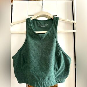 Outdoor Voices Cropped Tank in Green - Medium